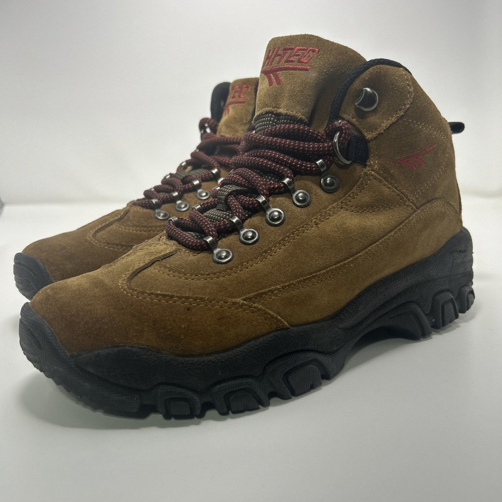 Hi-Tec LADY OAKHURST Hiking Boots‎ Women's Size 8 Brown Suede Ankle Boots 7279W